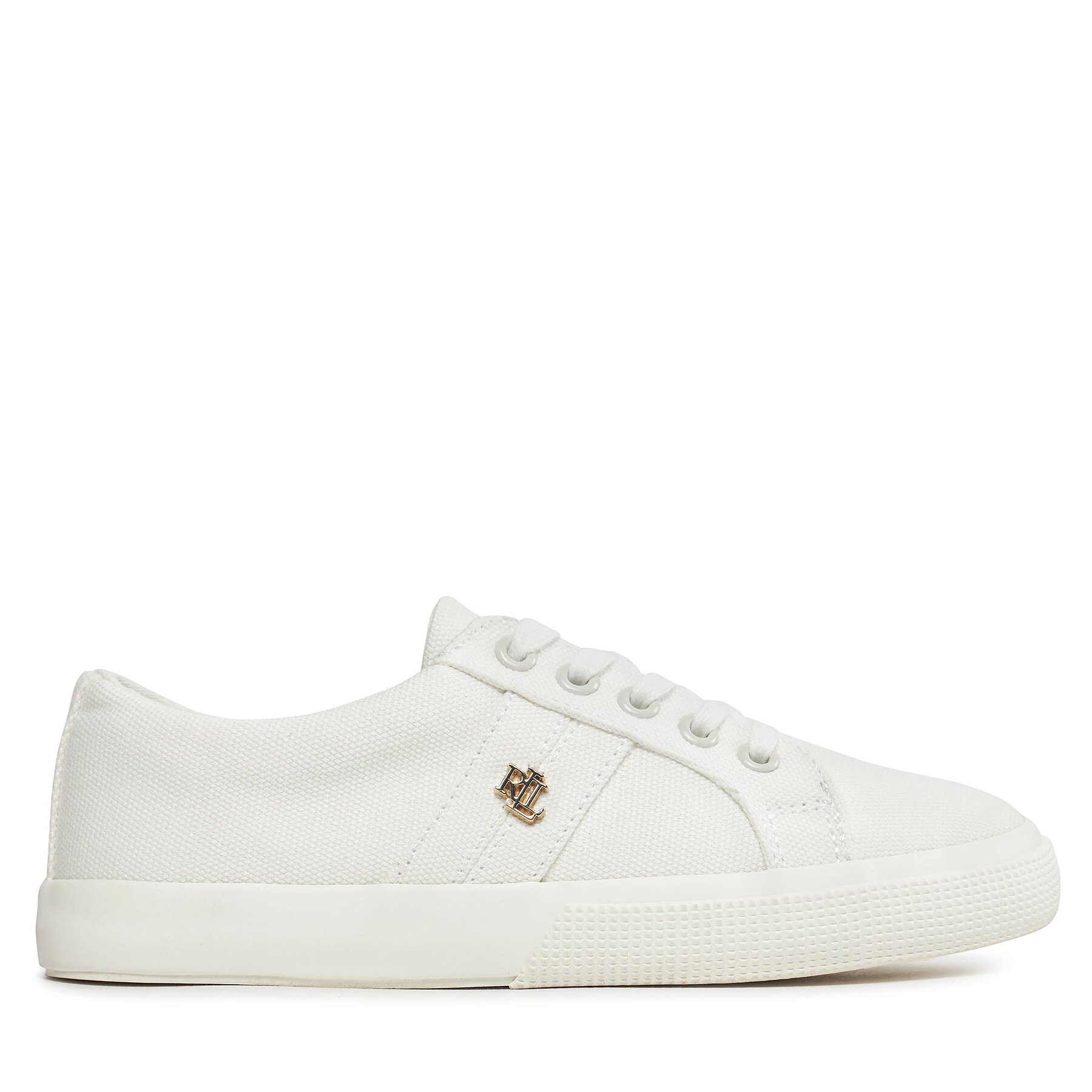 Sneakers aus Stoff Lauren Ralph Lauren Janson II 802804598001 Weiß von Lauren Ralph Lauren