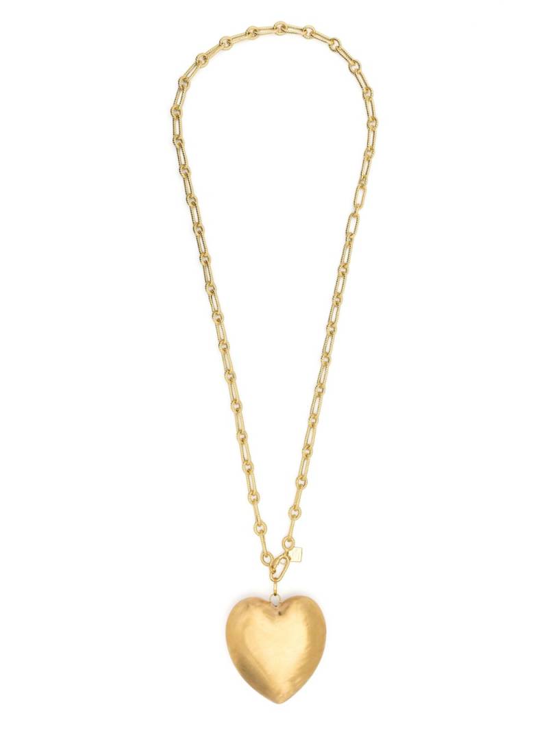 Lauren Rubinski 14kt yellow gold Heart necklace von Lauren Rubinski