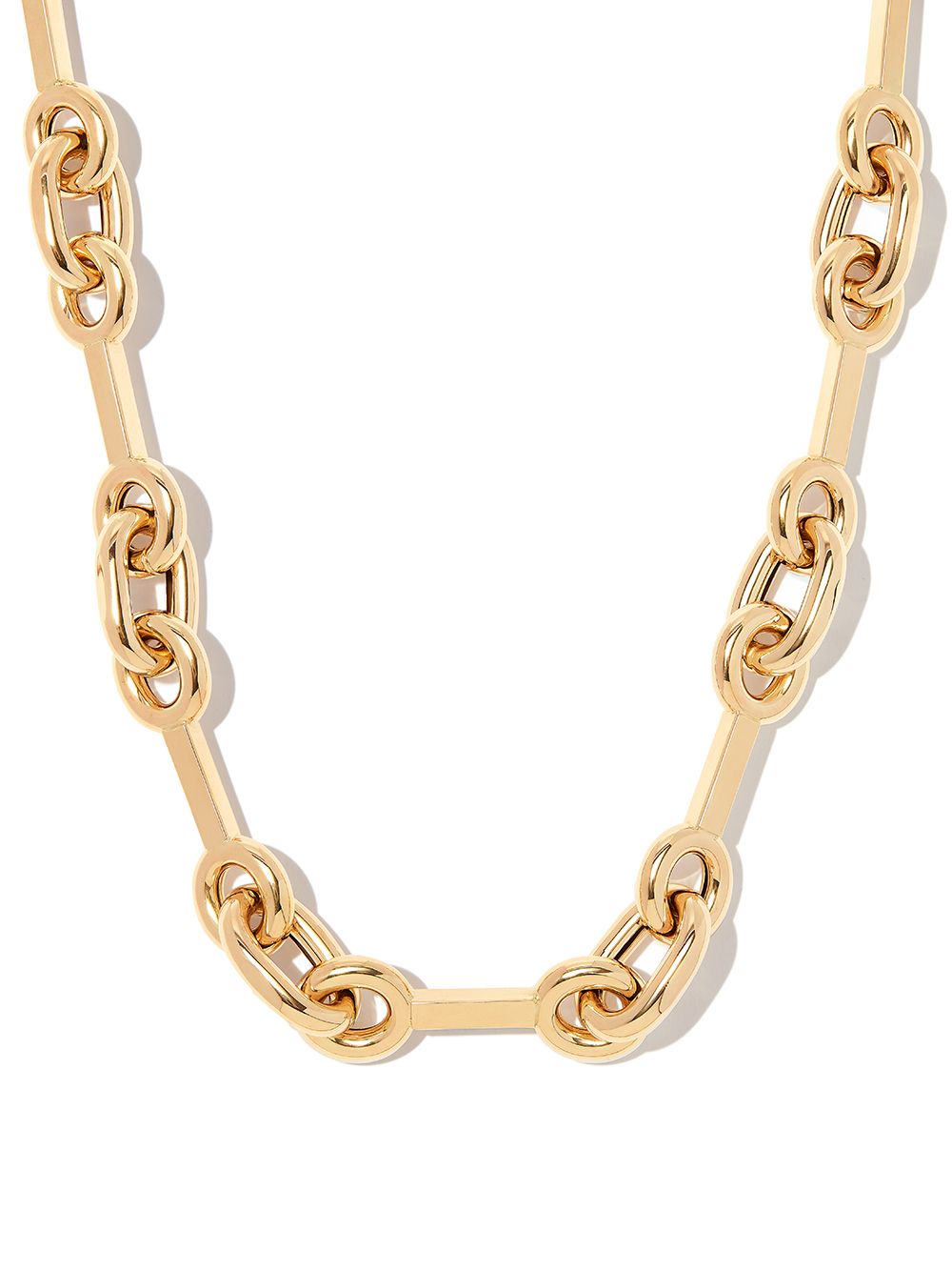 Lauren Rubinski 14kt yellow gold mixed-chain necklace von Lauren Rubinski