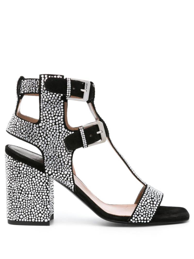 Laurence Dacade Sandra 90mm crystal-embellished sandals - Black von Laurence Dacade