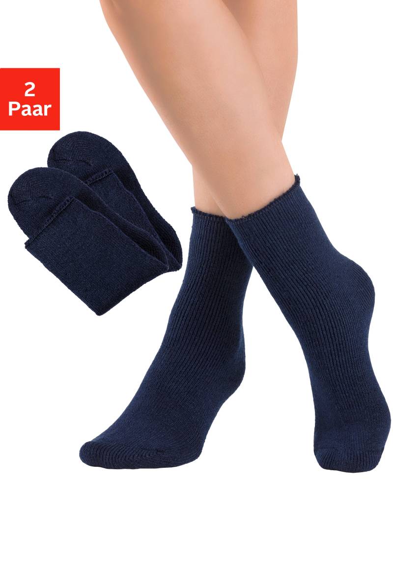 Lavana Thermosocken, (Packung, 2 Paar), mit flauschiger Innenseite von Lavana