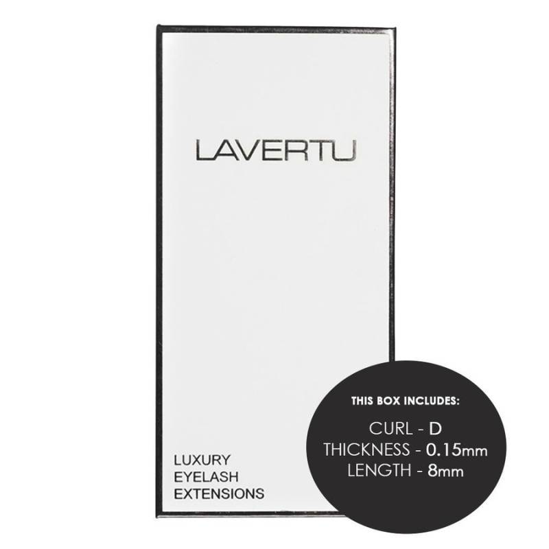 Lavertu  Lavertu Flat 0.15mm D kuenstliche_wimpern 1.0 pieces von Lavertu