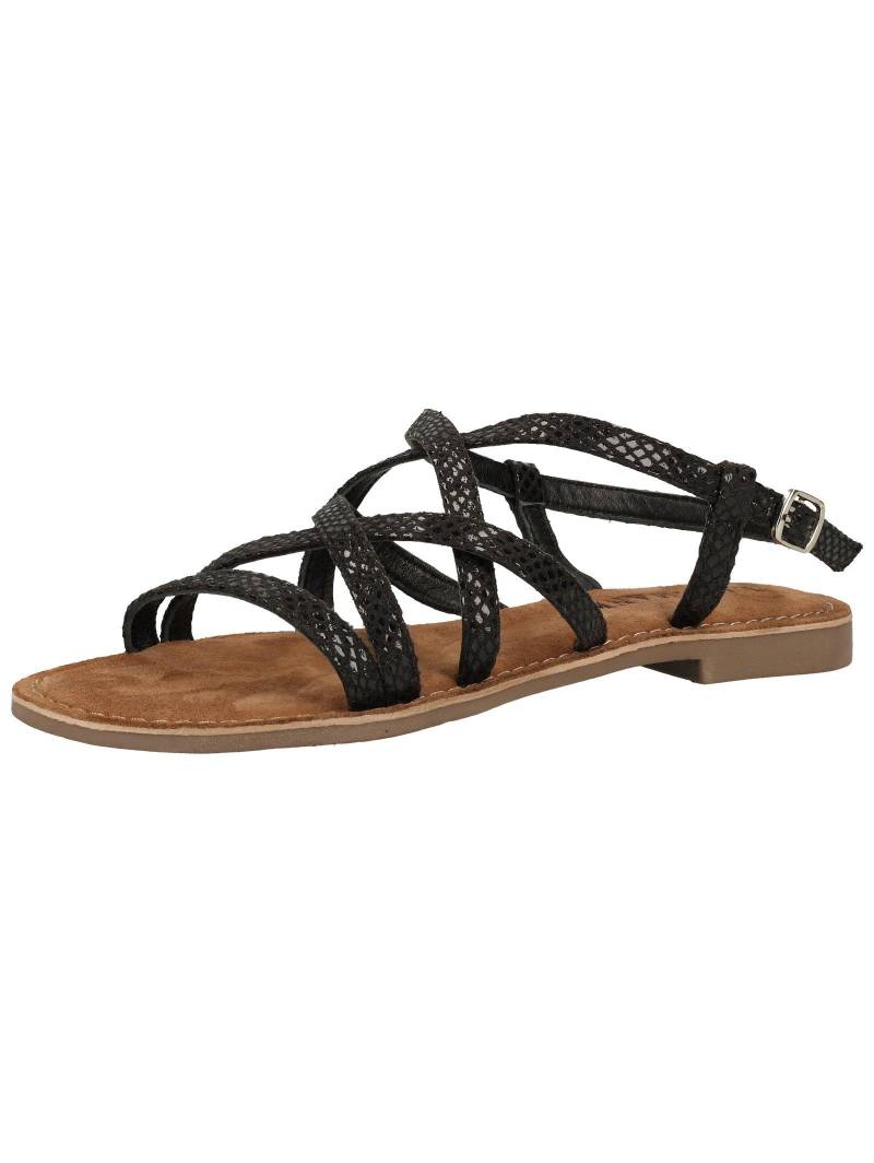 Sandalen Damen Schwarz 36 von Lazamani