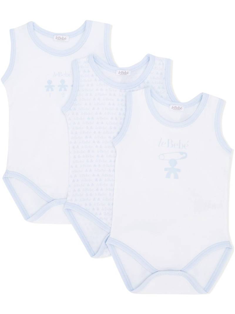 Le Bebé Enfant classic babygrow - White von Le Bebé Enfant