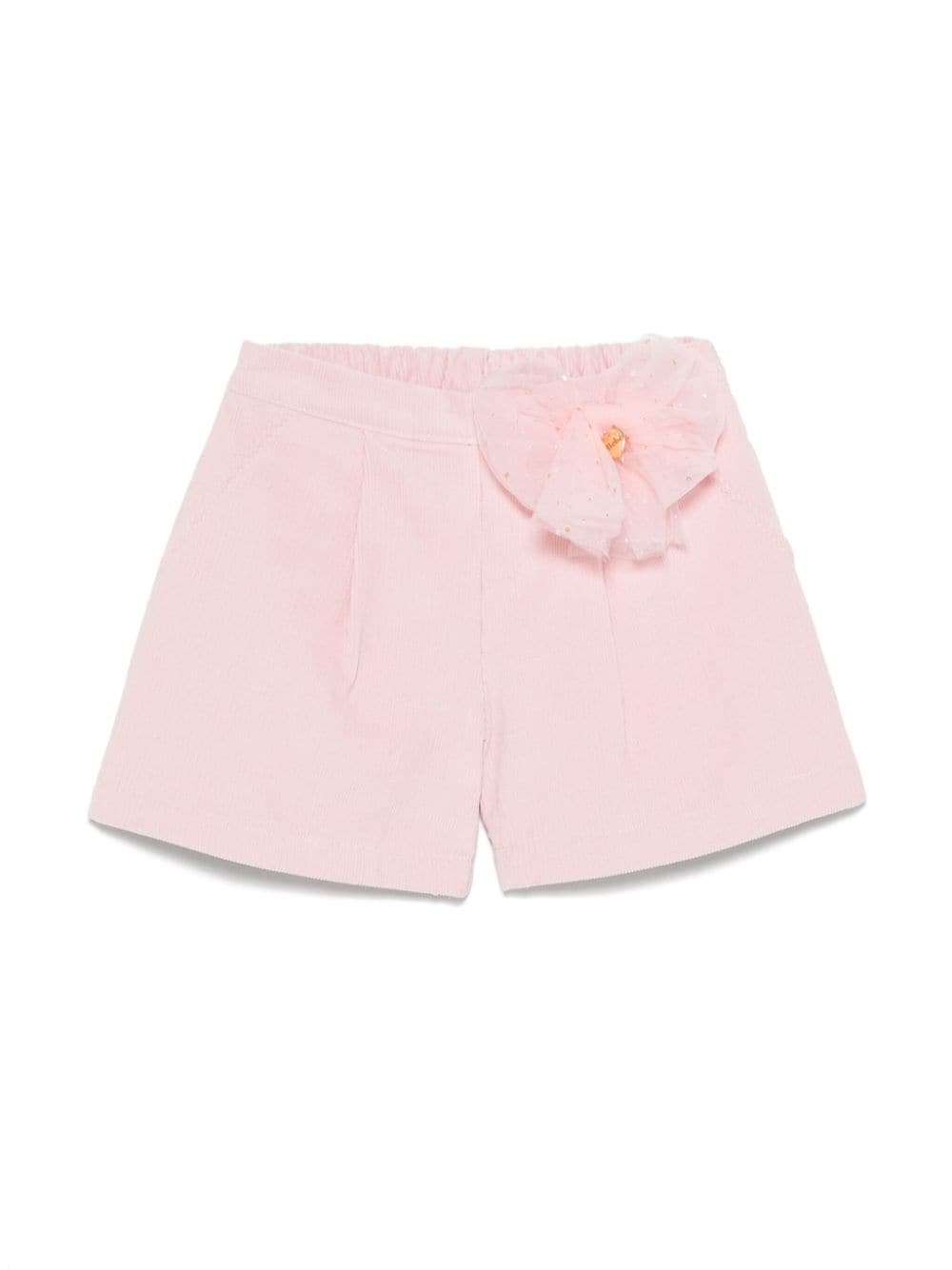 Le Bebé Enfant corduroy shorts - Pink von Le Bebé Enfant