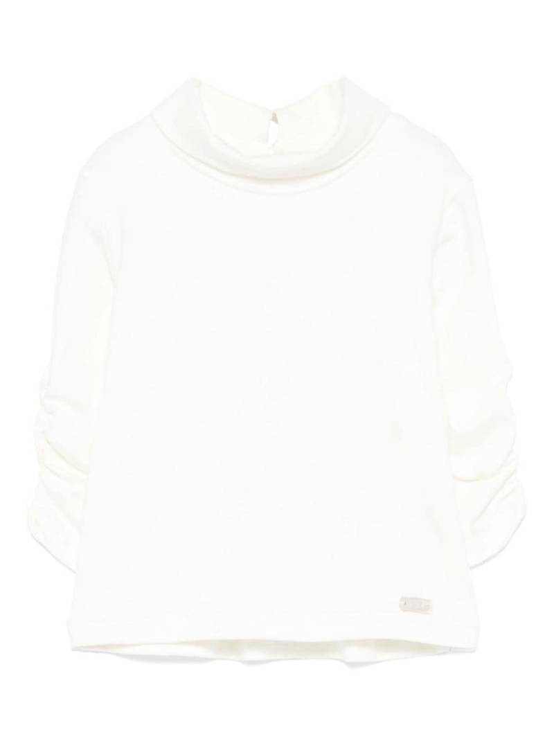 Le Bebé Enfant high-neck top - White von Le Bebé Enfant