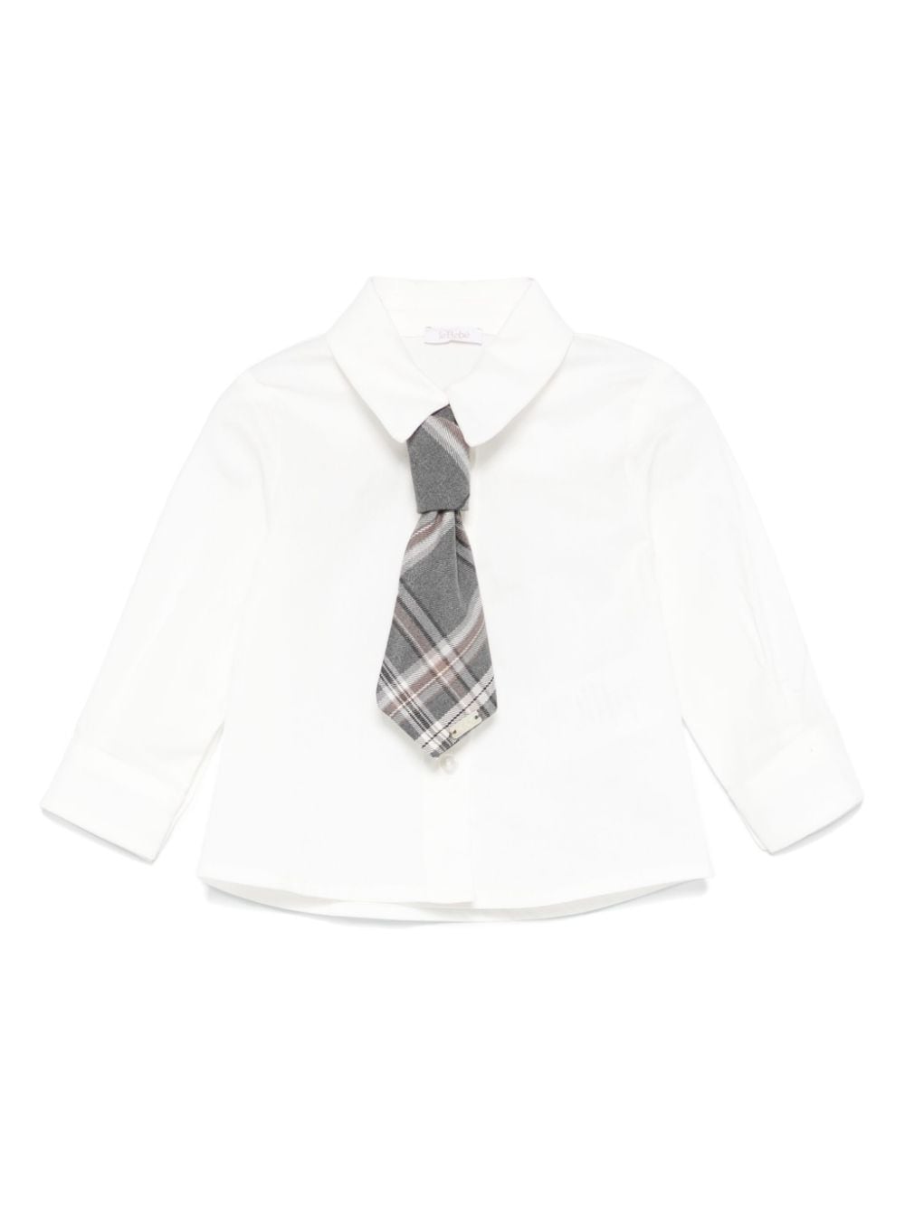 Le Bebé Enfant tie-detail shirt - White von Le Bebé Enfant