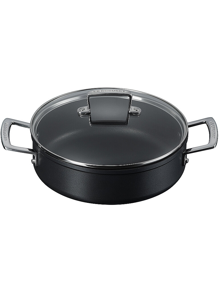 LE CREUSET Alu-Schmorpfanne Antihaft Schwarz 24cm schwarz von Le Creuset