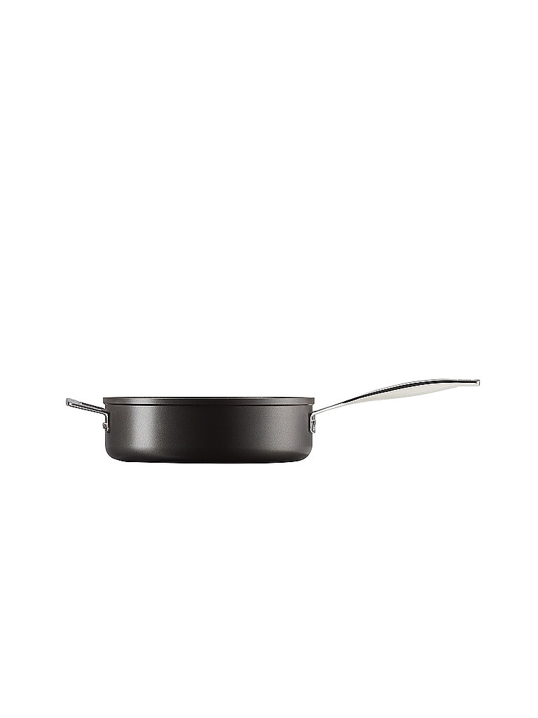 LE CREUSET Aluminium-Antihaft Sautepfanne mit Gegengriff 26cm/4l schwarz von Le Creuset