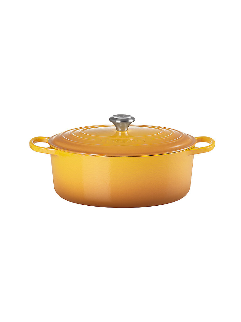 LE CREUSET Bräter oval SIGNATURE 31cm Nectar gelb von Le Creuset