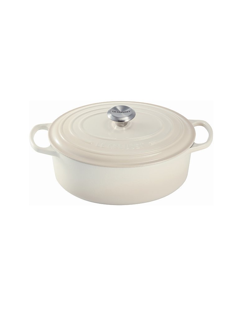 LE CREUSET Bräter oval Signature 31cm Meringue creme von Le Creuset