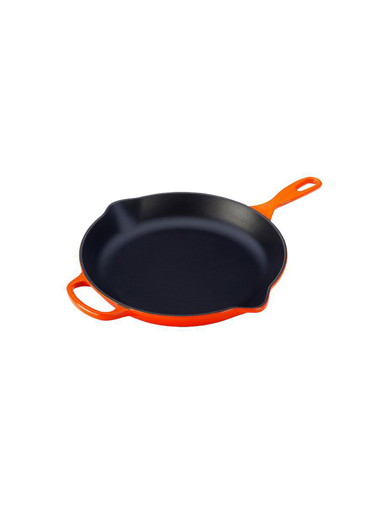 LE CREUSET Brat- und Servierpfanne Signature 23cm (Ofenrot) orange von Le Creuset