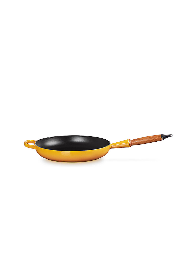 LE CREUSET Bratpfanne Signature aus Gusseisen 28cm gelb von Le Creuset