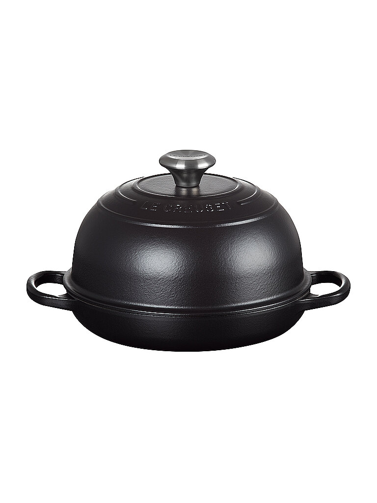 LE CREUSET Brot Bräter aus Gusseisen 24cm/1,6l Schwarz schwarz von Le Creuset