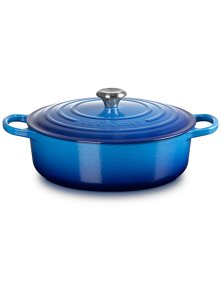 LE CREUSET Gourmet-Bräter SIGNATURE 30cm Azure blau von Le Creuset