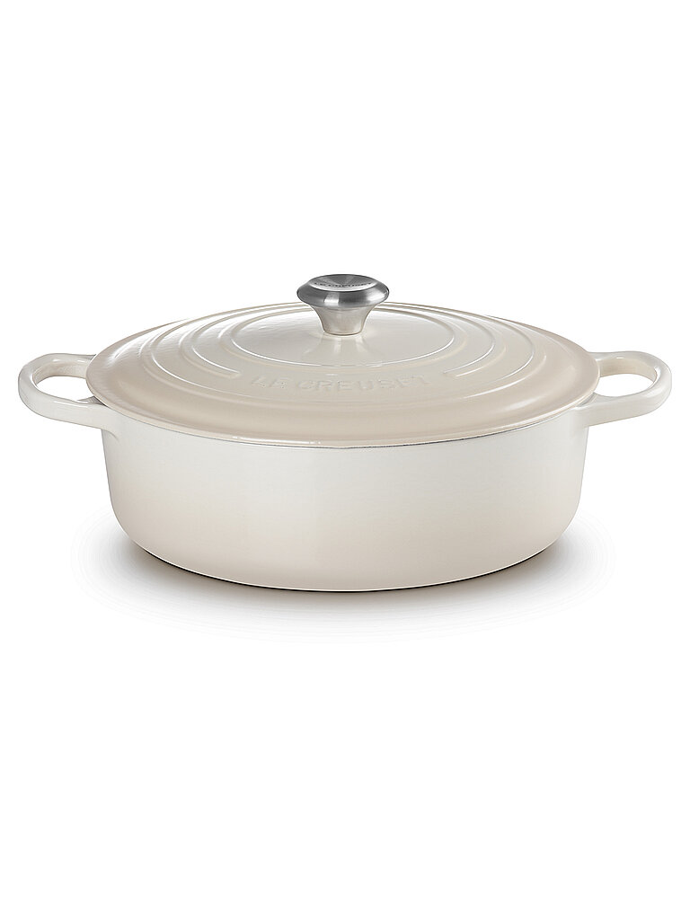LE CREUSET Gourmet-Bräter SIGNATURE 30cm Meringue creme von Le Creuset