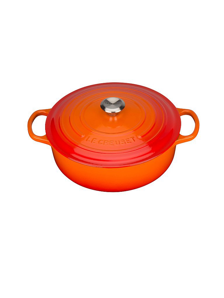 LE CREUSET Gourmet-Bräter SIGNATURE 30cm Ofenrot orange LE CREUSET Gourmet-Bräter SIGNATURE 30cm Ofenrot orange von Le Creuset