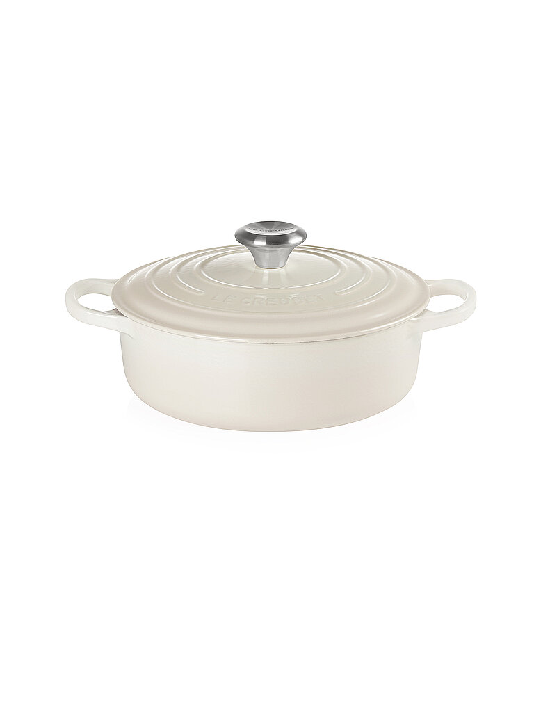 LE CREUSET Gourmet-Bräter Signature  24cm Meringue creme von Le Creuset