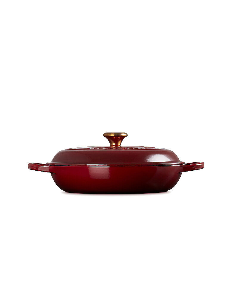 LE CREUSET Gourmet Profitopf SIGNATURE 30cm/3,2l Garnet dunkelrot von Le Creuset