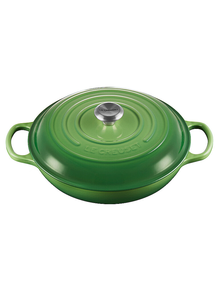 LE CREUSET Gourmet-Profitopf Signature 30cm/3,2l Bamboo Green grün von Le Creuset