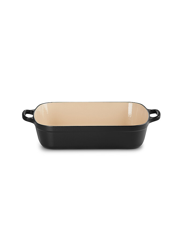 LE CREUSET Gusseisen-Bratreine eckig 33cm SIGNATURE Schwarz schwarz von Le Creuset