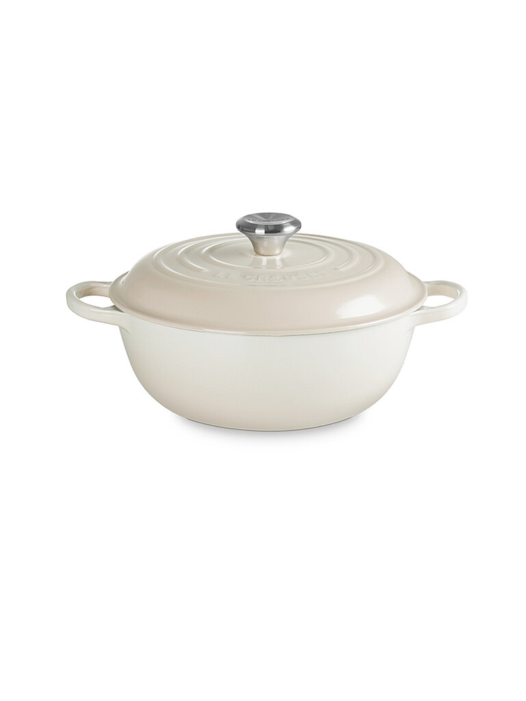 LE CREUSET Kochtopf - Stew Pot 26cm/2,2l SIGNATURE Meringue creme von Le Creuset