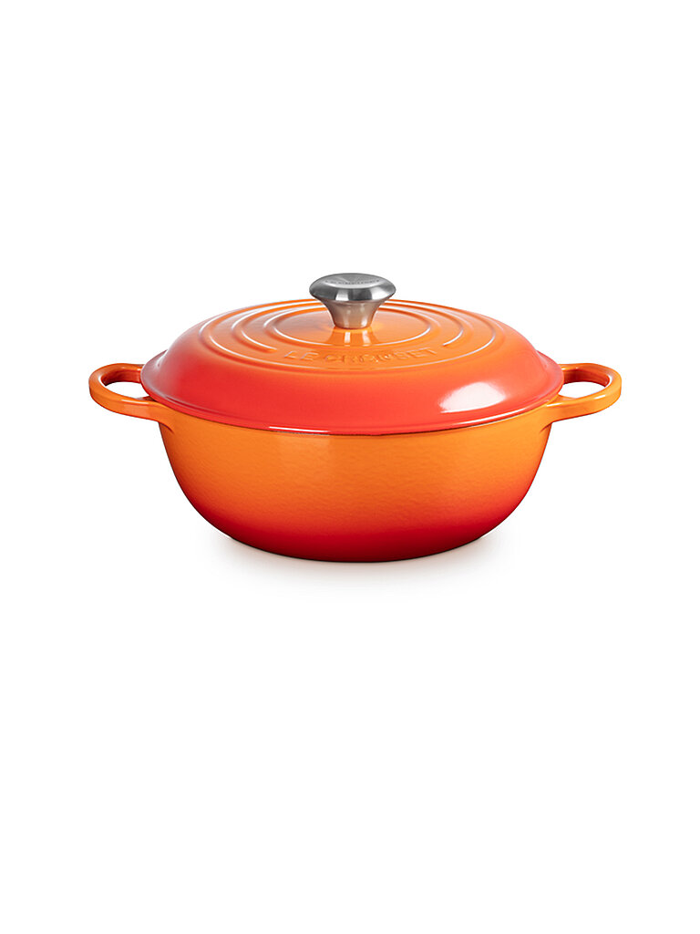 LE CREUSET Kochtopf - Stew Pot 26cm/2,2l SIGNATURE Ofenrot orange von Le Creuset