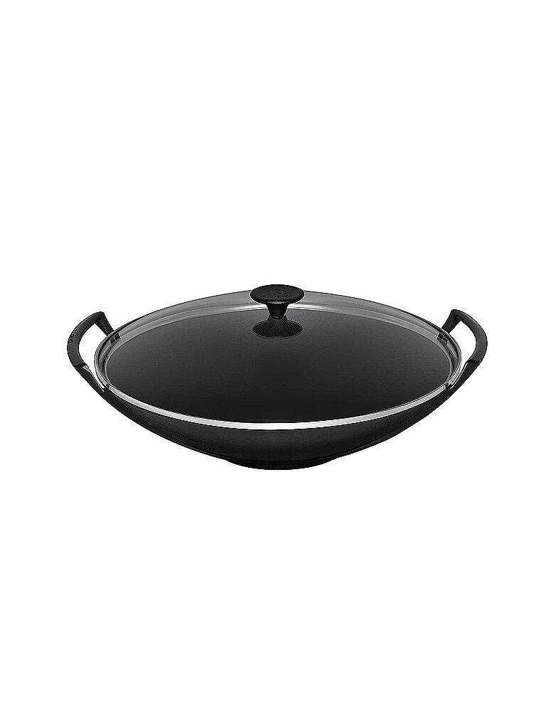 LE CREUSET Wok schwarz von Le Creuset