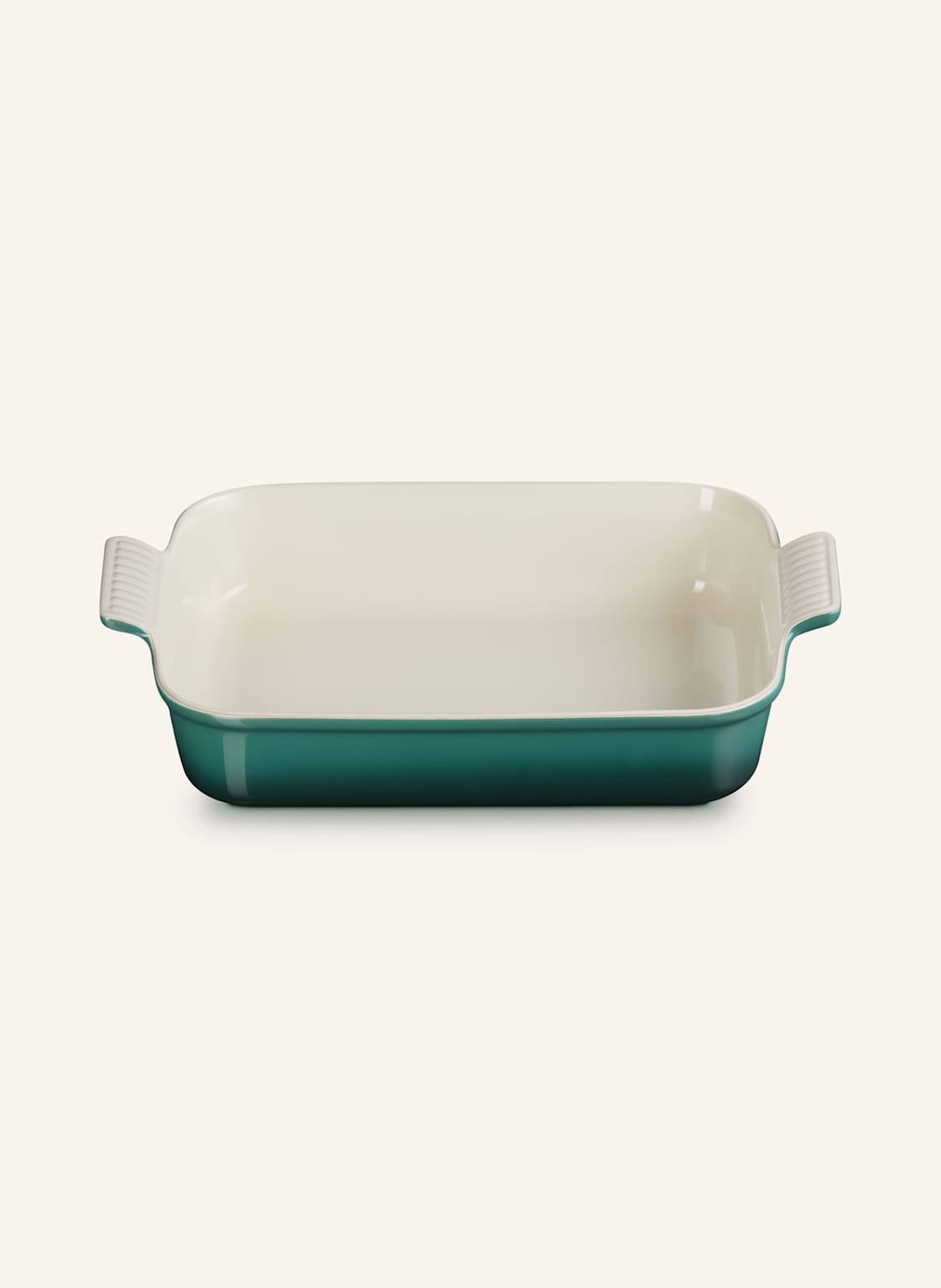 Le Creuset Auflaufform gruen von Le Creuset