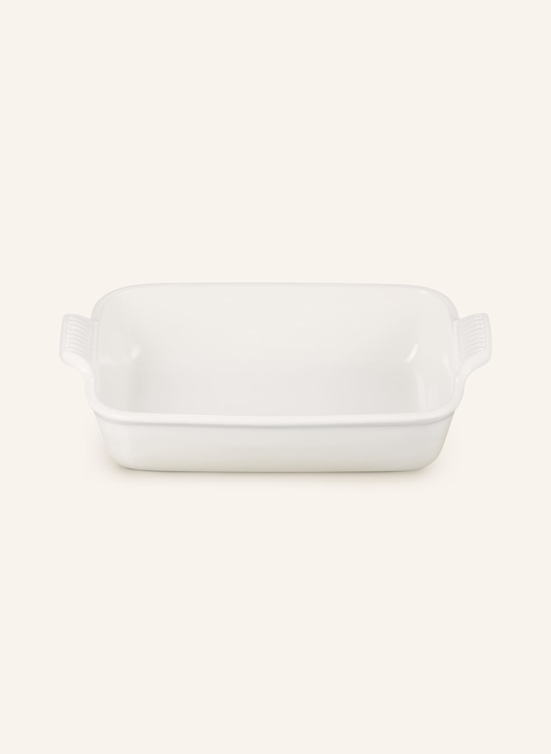 Le Creuset Auflaufform weiss von Le Creuset