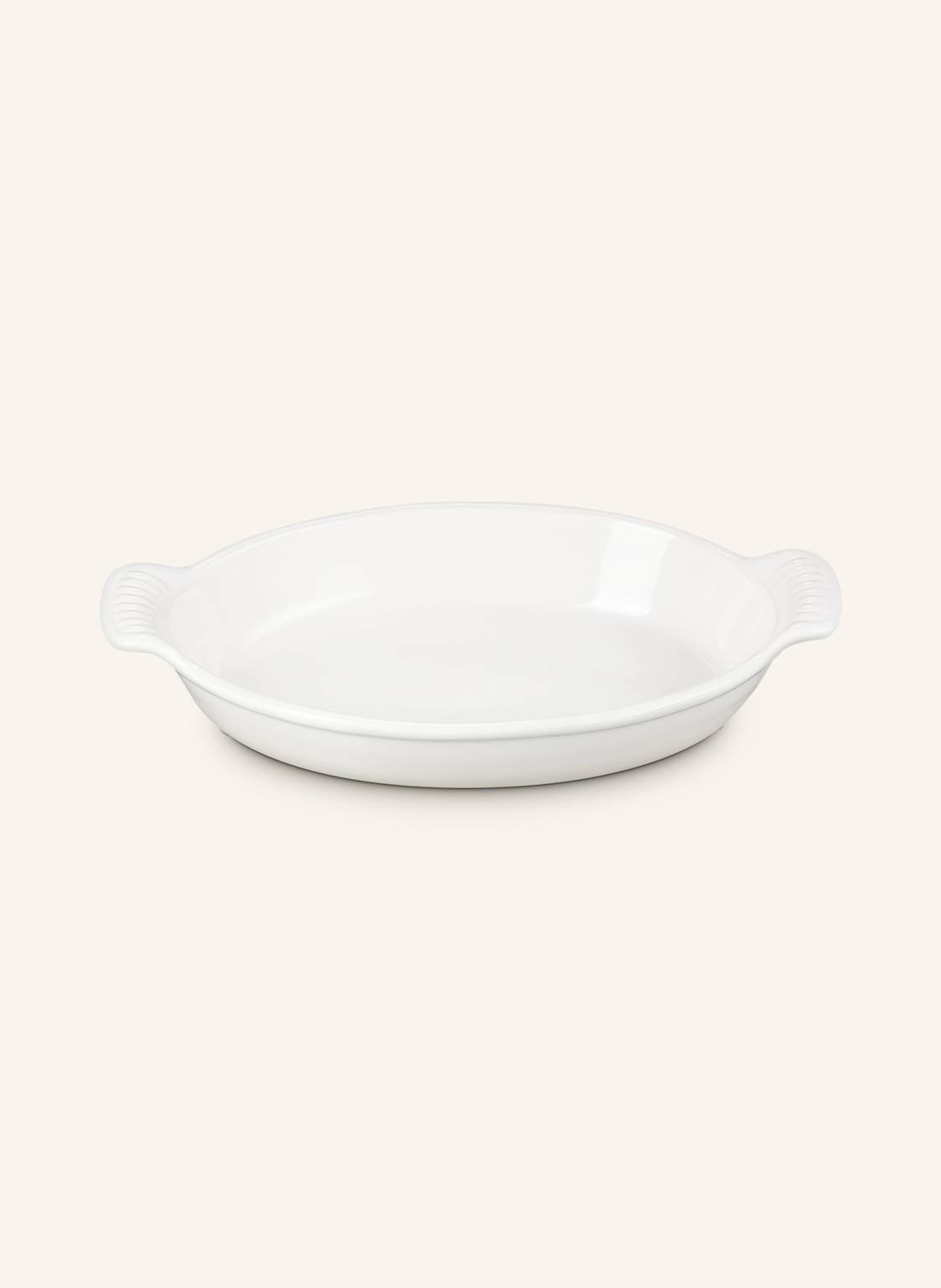 Le Creuset Auflaufform Tradition weiss von Le Creuset