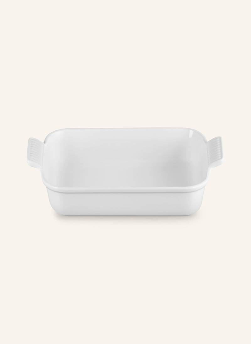 Le Creuset Auflaufform weiss von Le Creuset