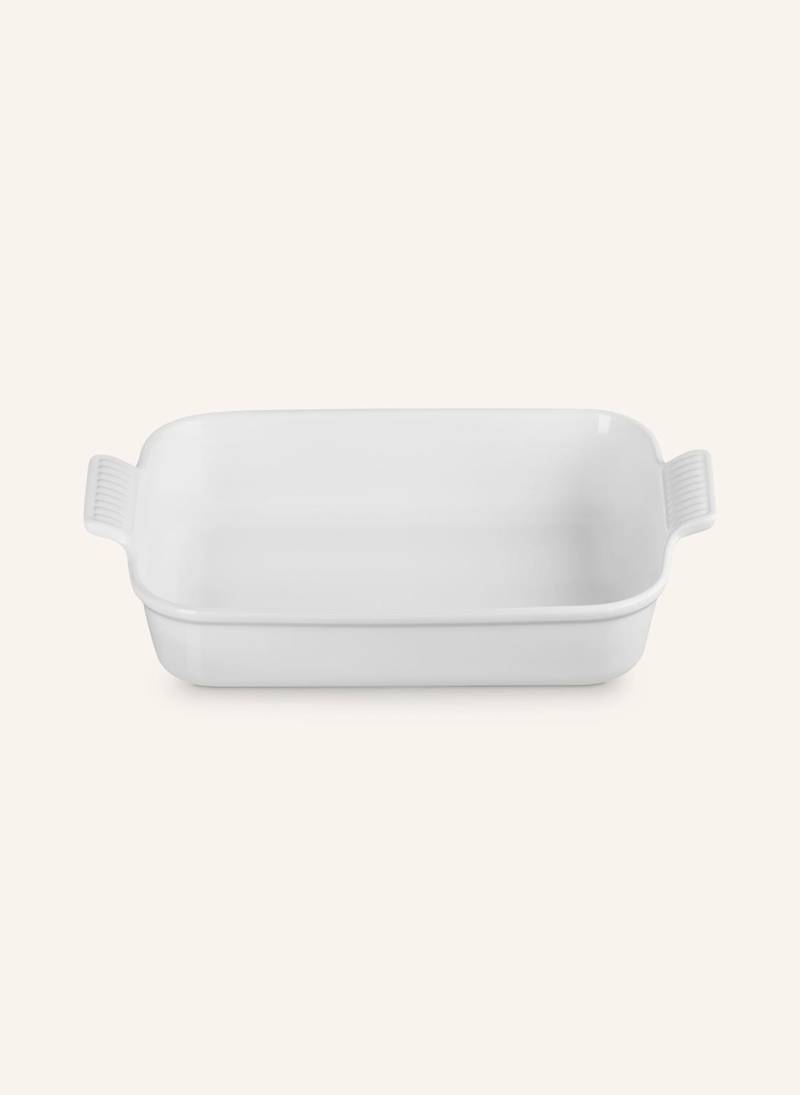 Le Creuset Auflaufform weiss von Le Creuset