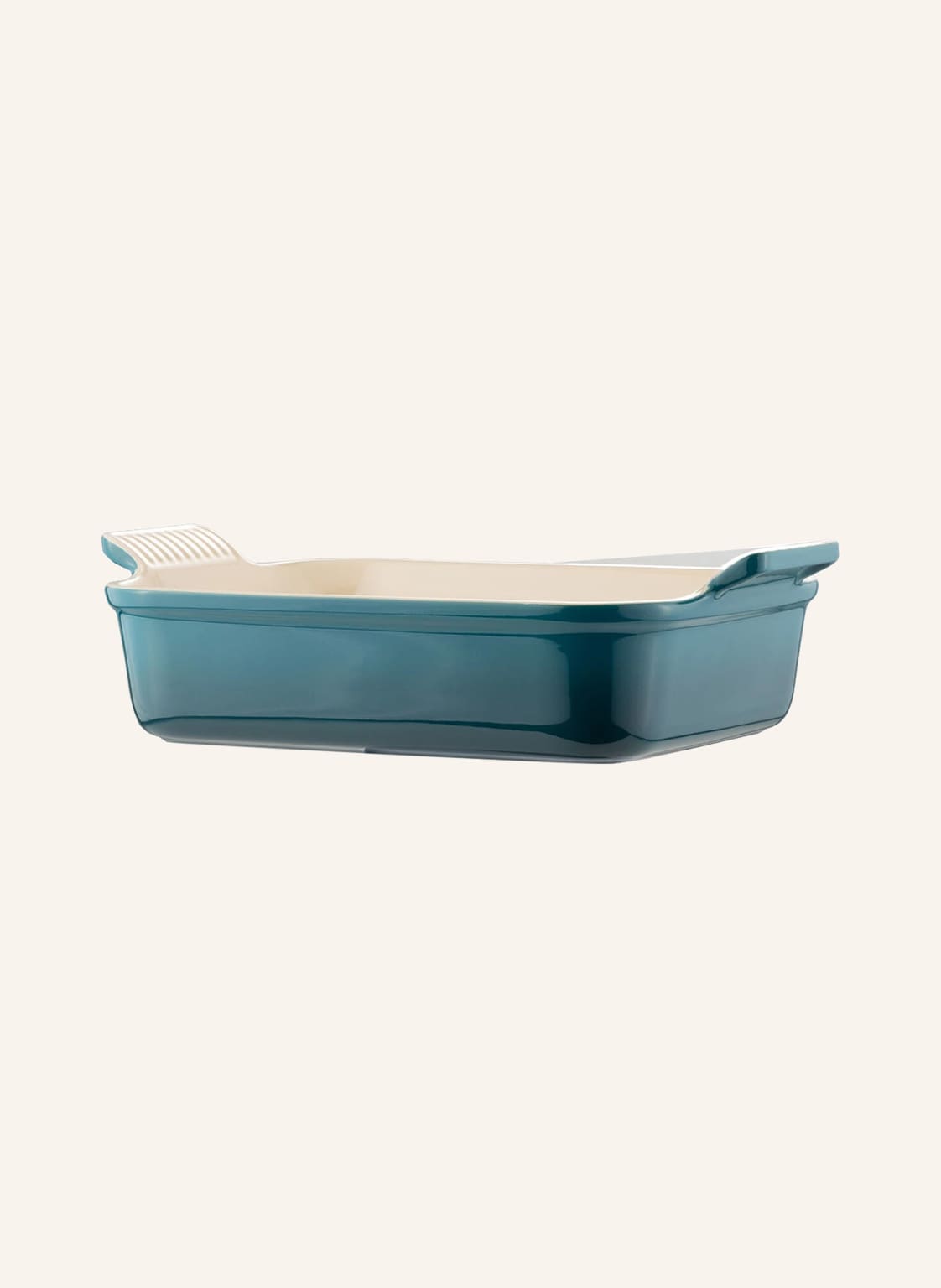 Le Creuset Auflaufform gruen von Le Creuset