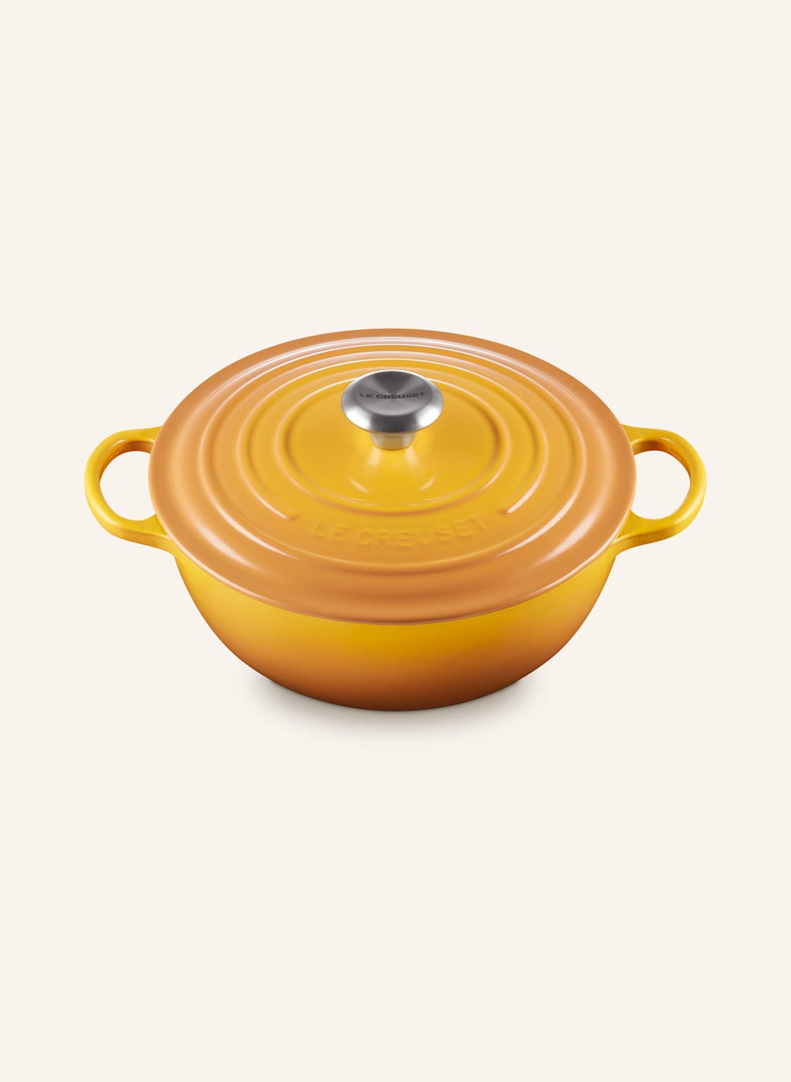 Le Creuset Bräter Signature gelb Le Creuset Bräter Signature gelb von Le Creuset