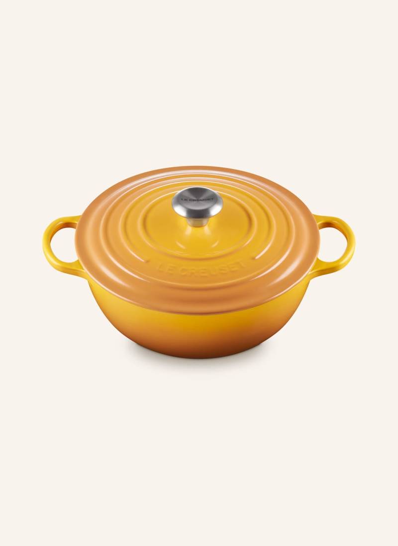 Le Creuset Bräter Signature gelb von Le Creuset