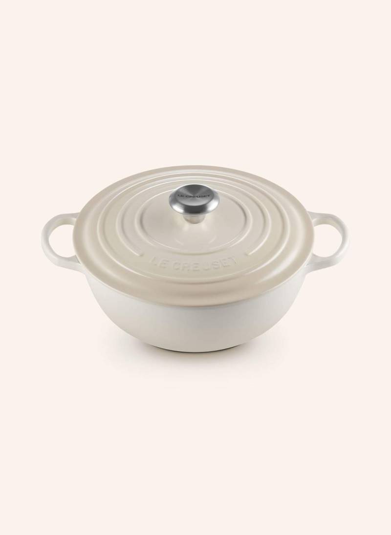 Le Creuset Bräter Signature weiss von Le Creuset