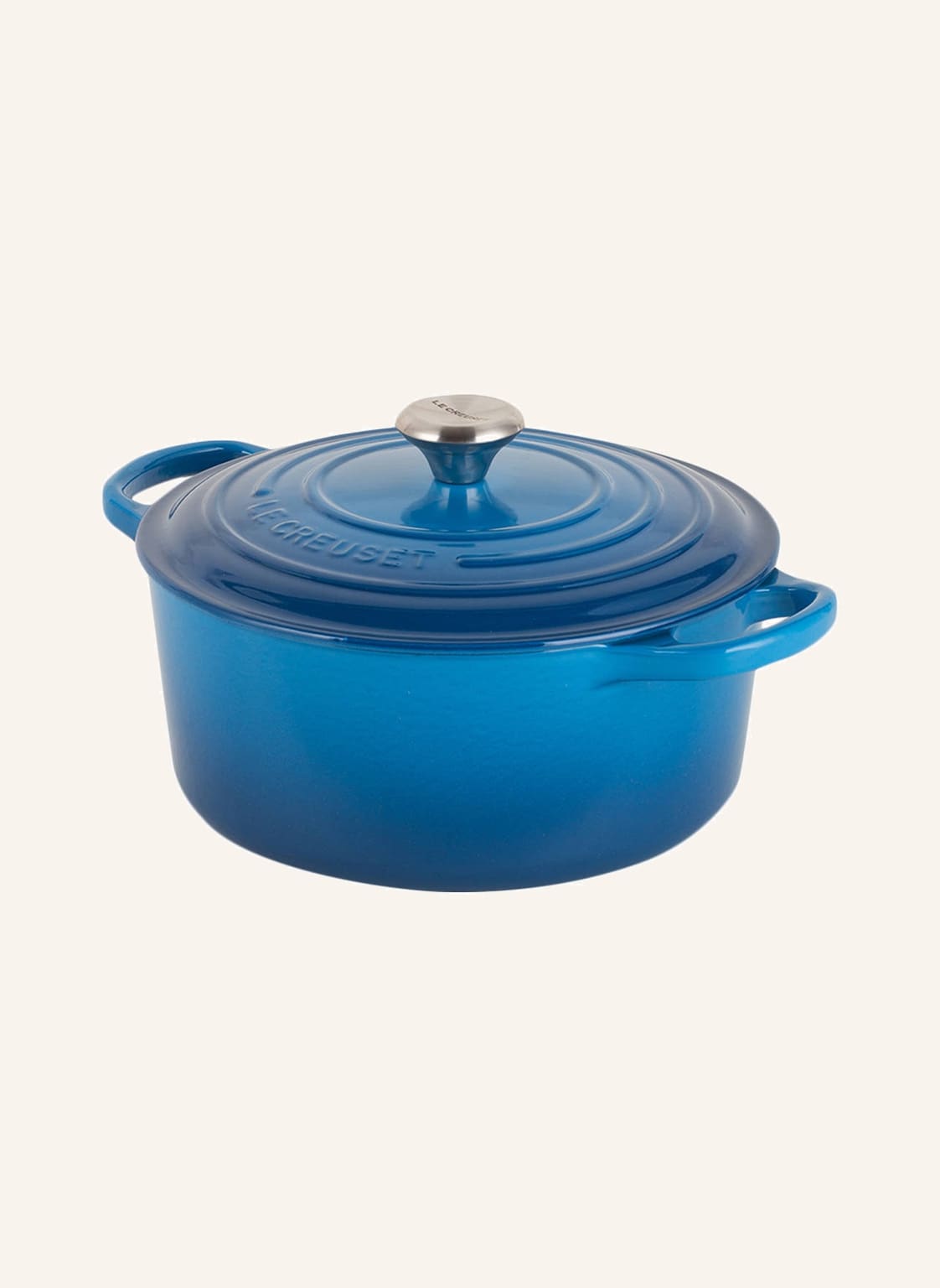 Le Creuset Bräter Signature blau von Le Creuset