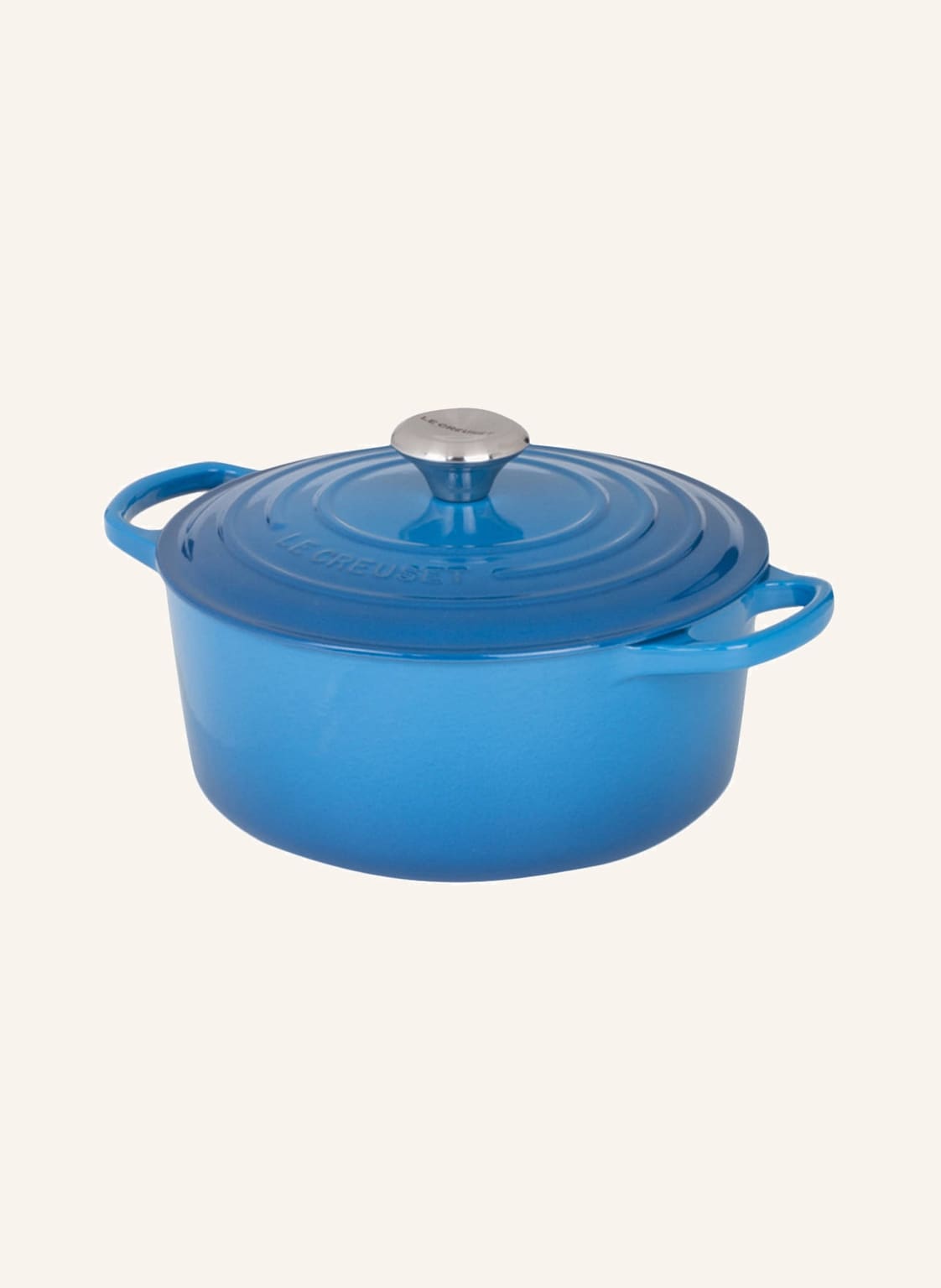 Le Creuset Bräter Signature blau von Le Creuset