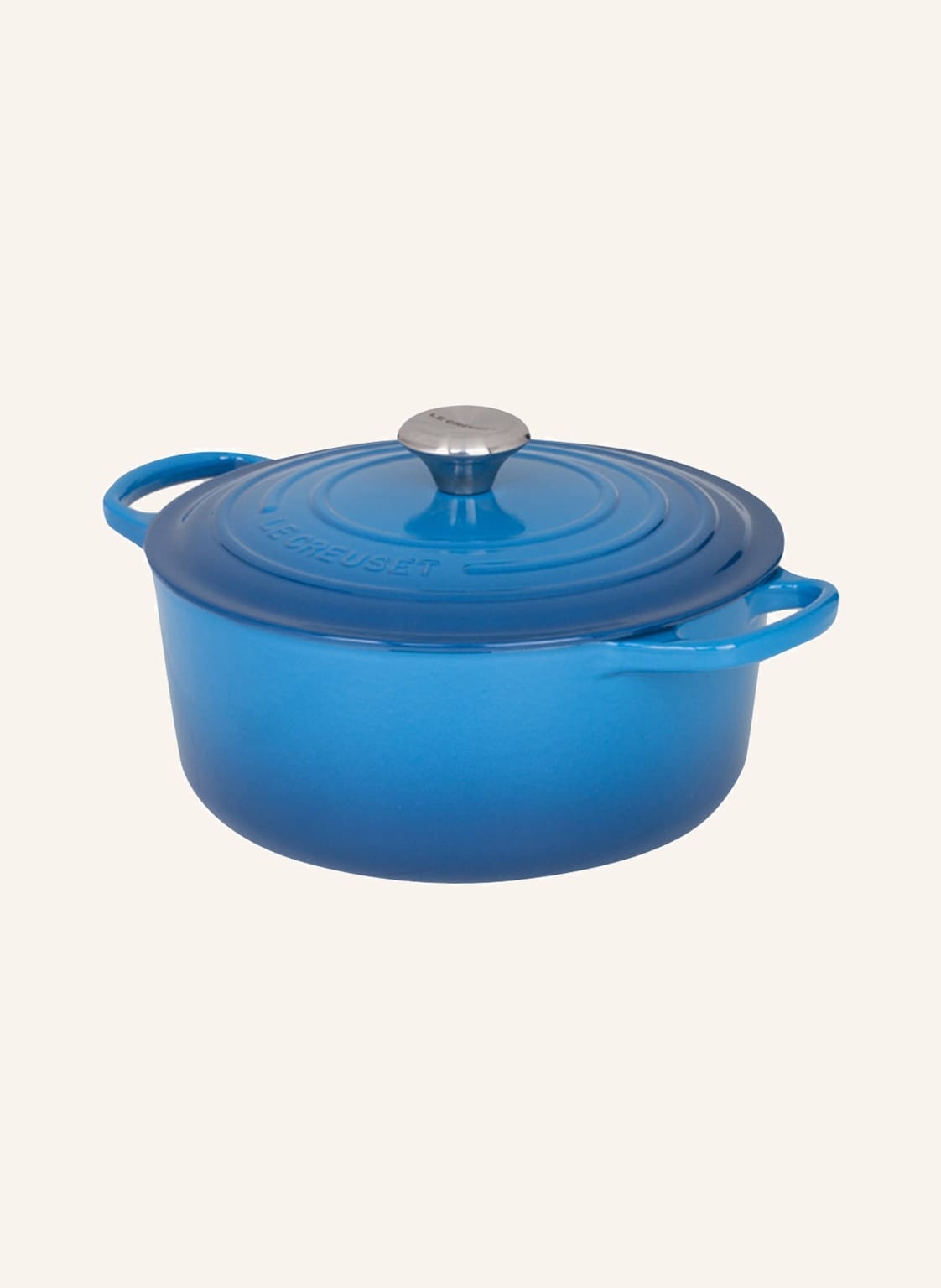 Le Creuset Bräter Signature blau von Le Creuset