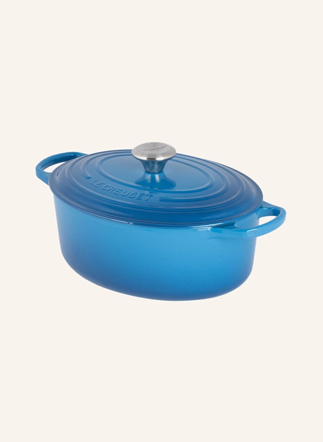 Le Creuset Bräter Signature blau von Le Creuset