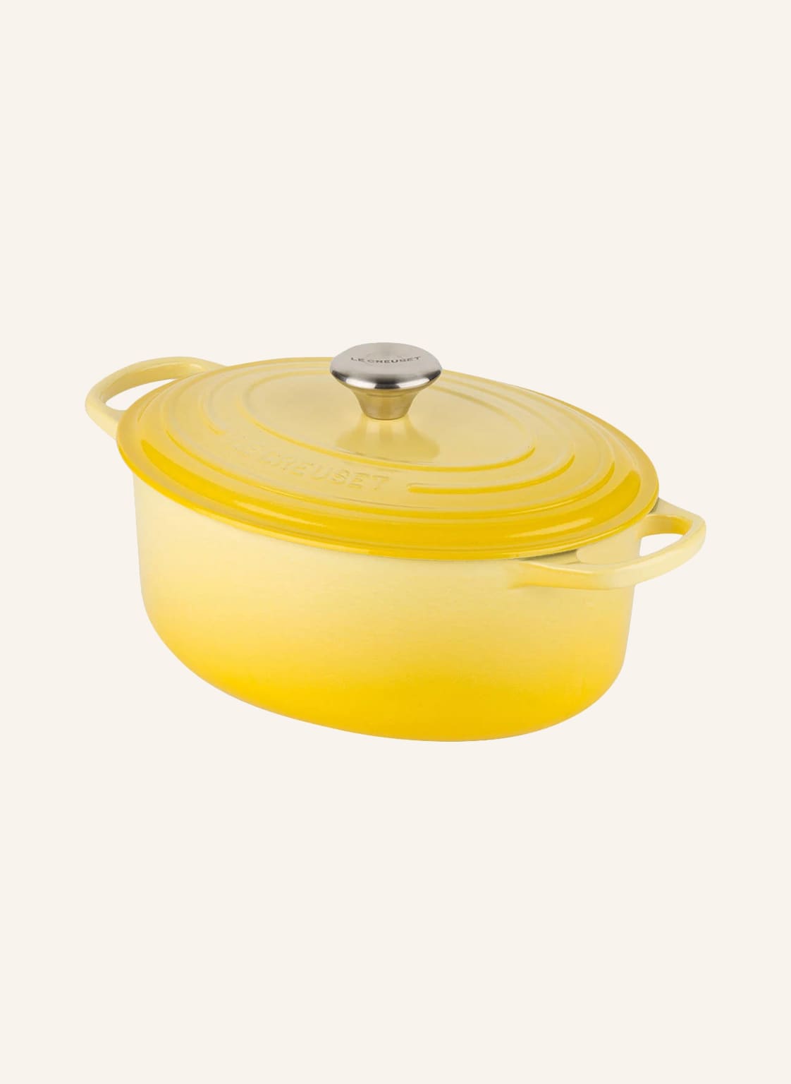 Le Creuset Bräter Signature gelb Le Creuset Bräter Signature gelb von Le Creuset