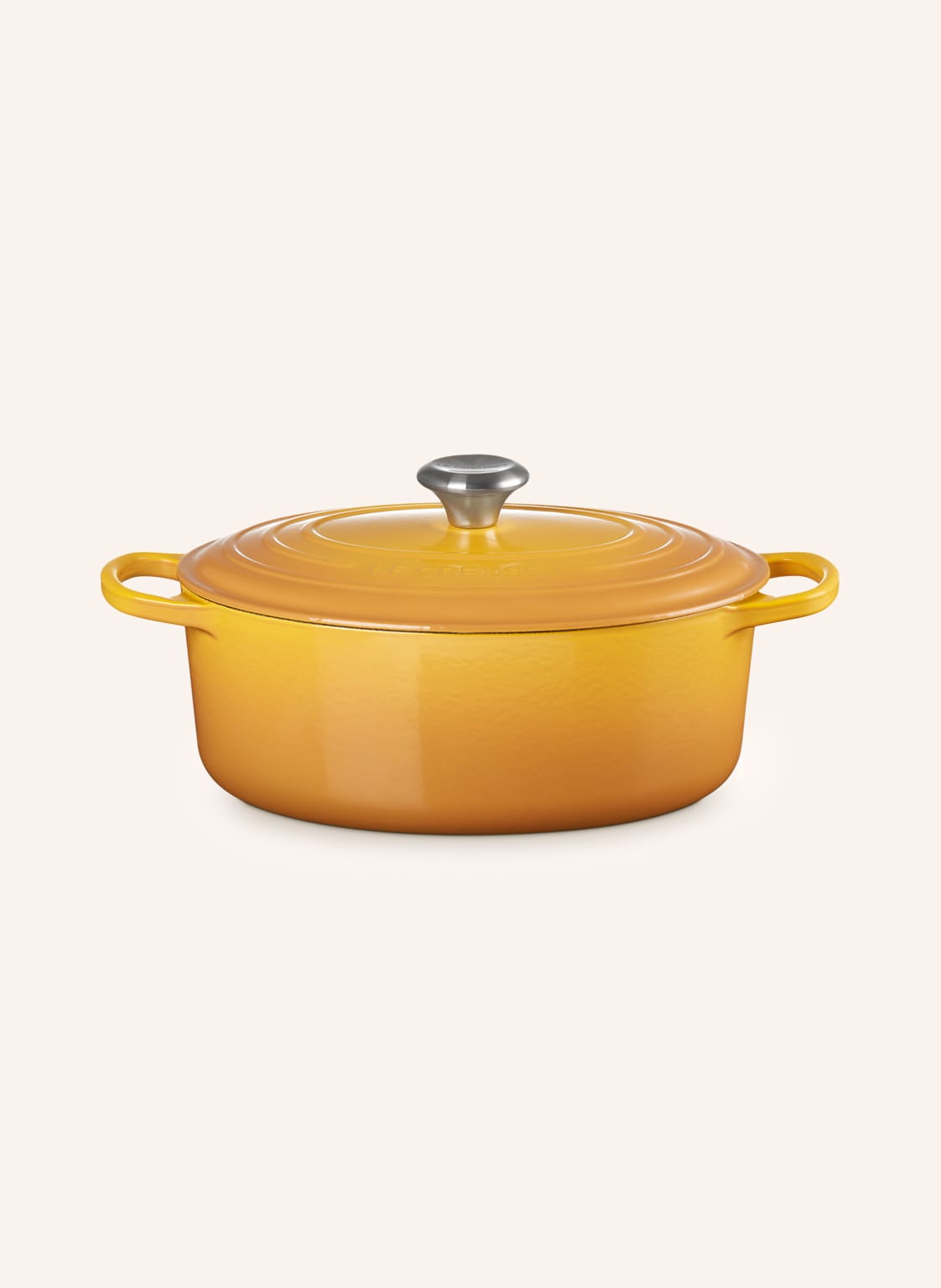 Le Creuset Bräter Signature gelb von Le Creuset