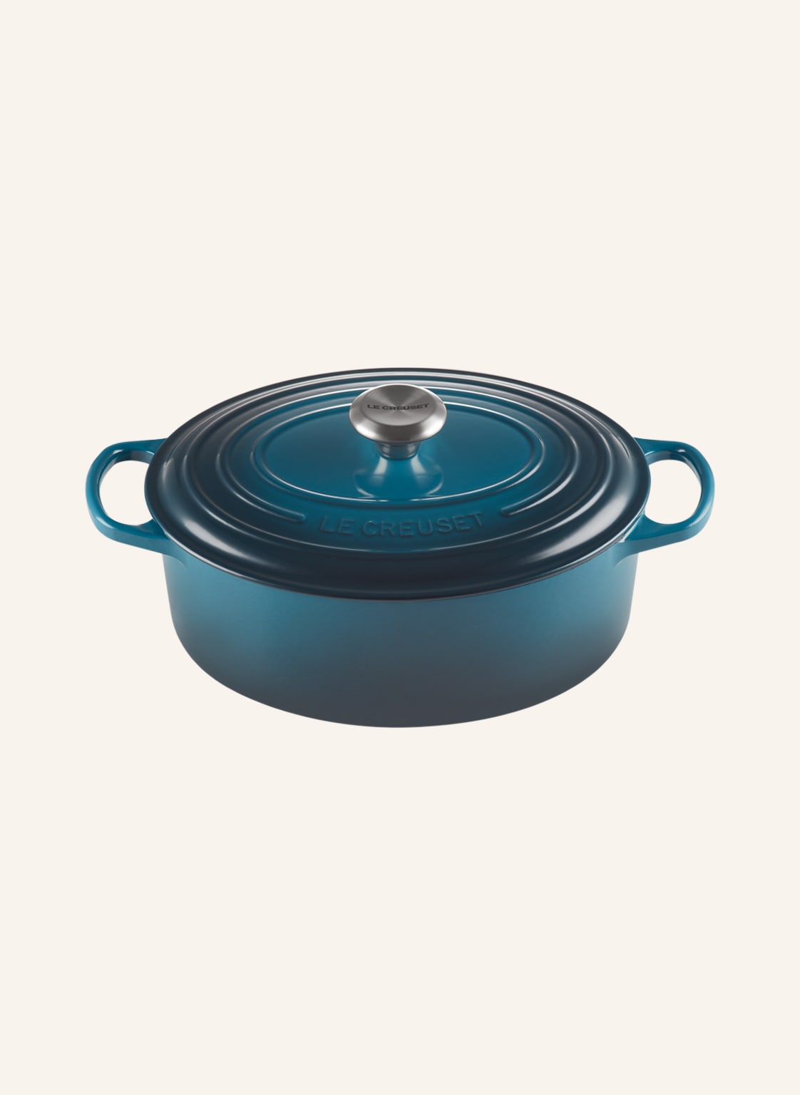 Le Creuset Bräter Signature gruen von Le Creuset