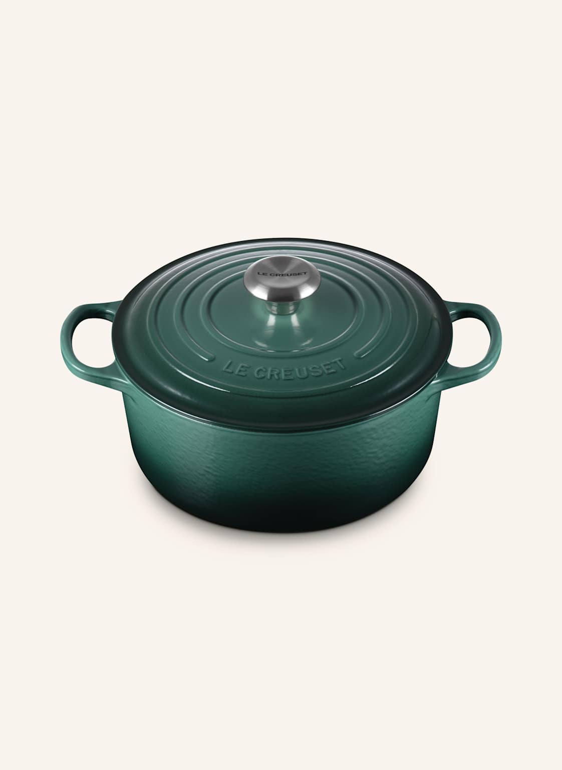 Le Creuset Bräter Signature gruen von Le Creuset