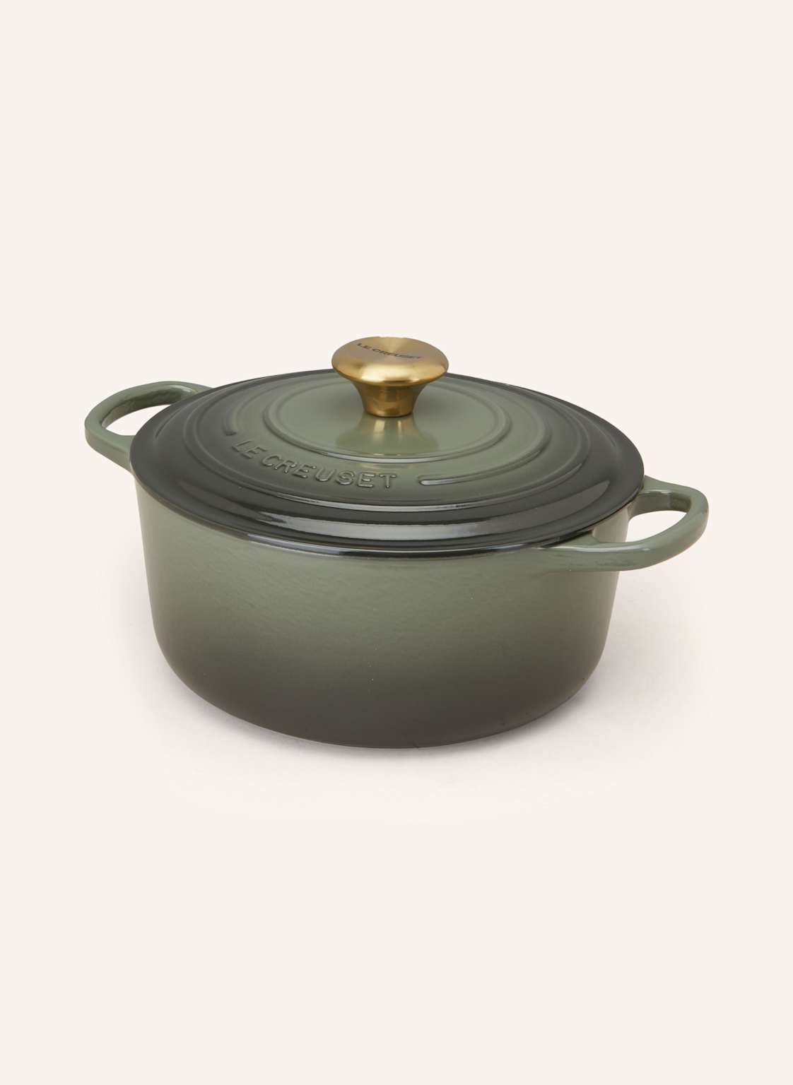 Le Creuset Bräter Signature gruen Le Creuset Bräter Signature gruen von Le Creuset