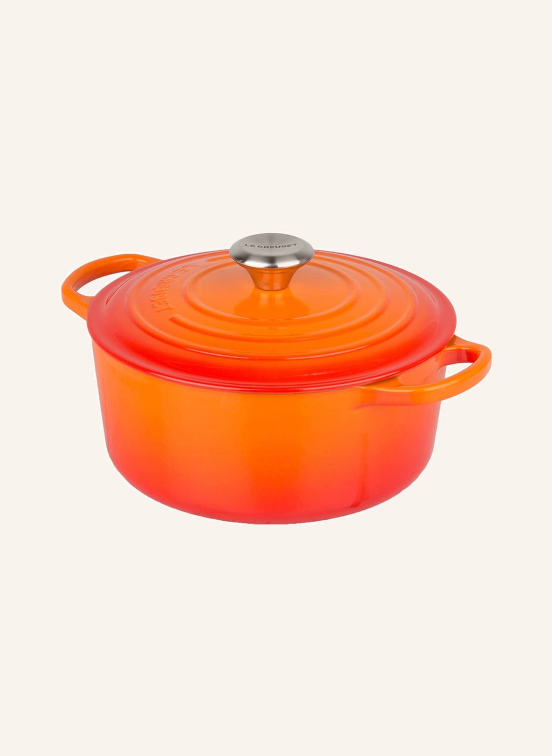 Le Creuset Bräter Signature orange von Le Creuset