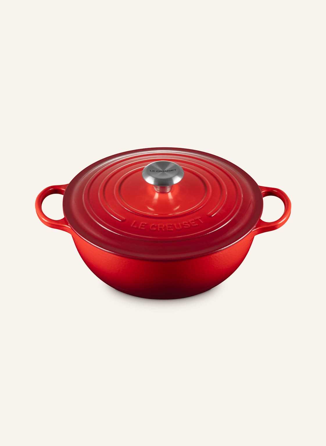 Le Creuset Bräter Signature rot von Le Creuset