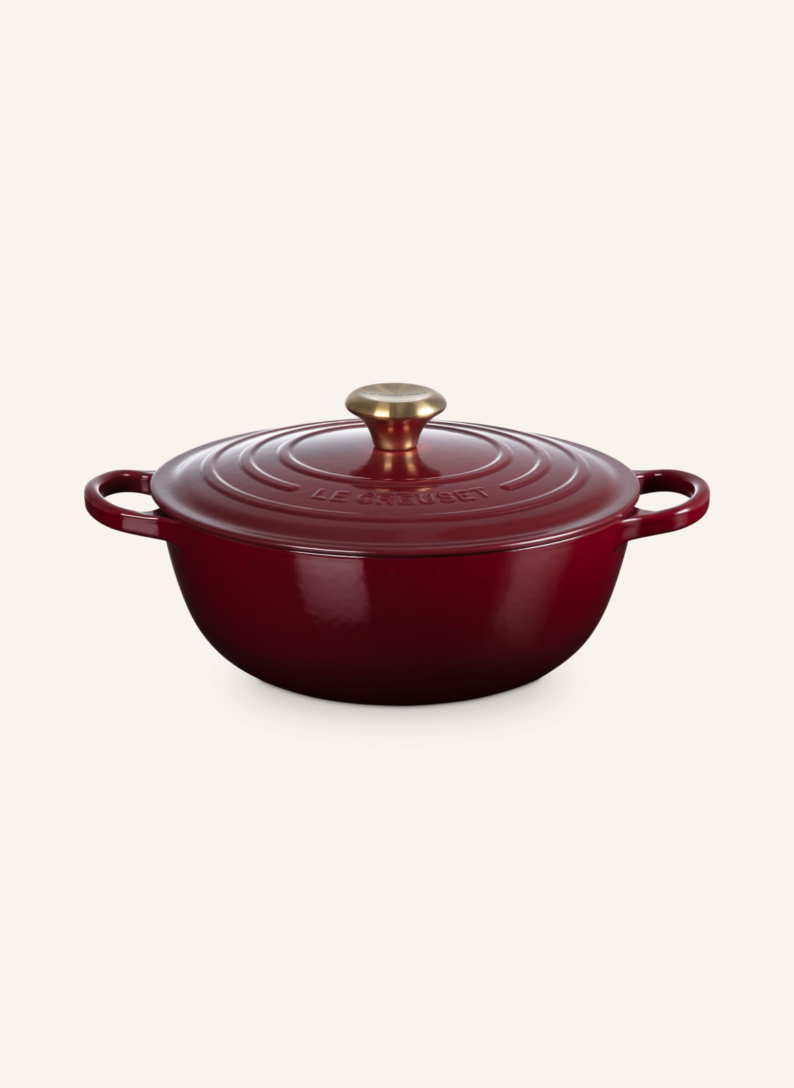 Le Creuset Bräter Signature rot Le Creuset Bräter Signature rot von Le Creuset
