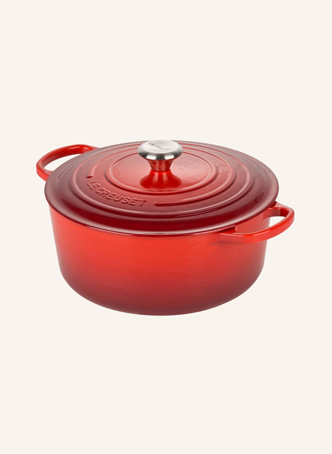 Le Creuset Bräter Signature rot Le Creuset Bräter Signature rot von Le Creuset